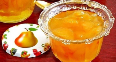 Jednoduchý recept na hruškový džem s kyselinou citronovou na zimu